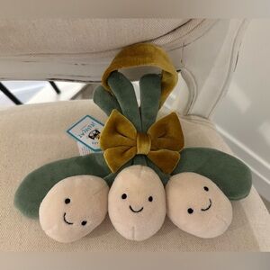 NWT Retired Jellycat Amuseables Mistletoe Authentic